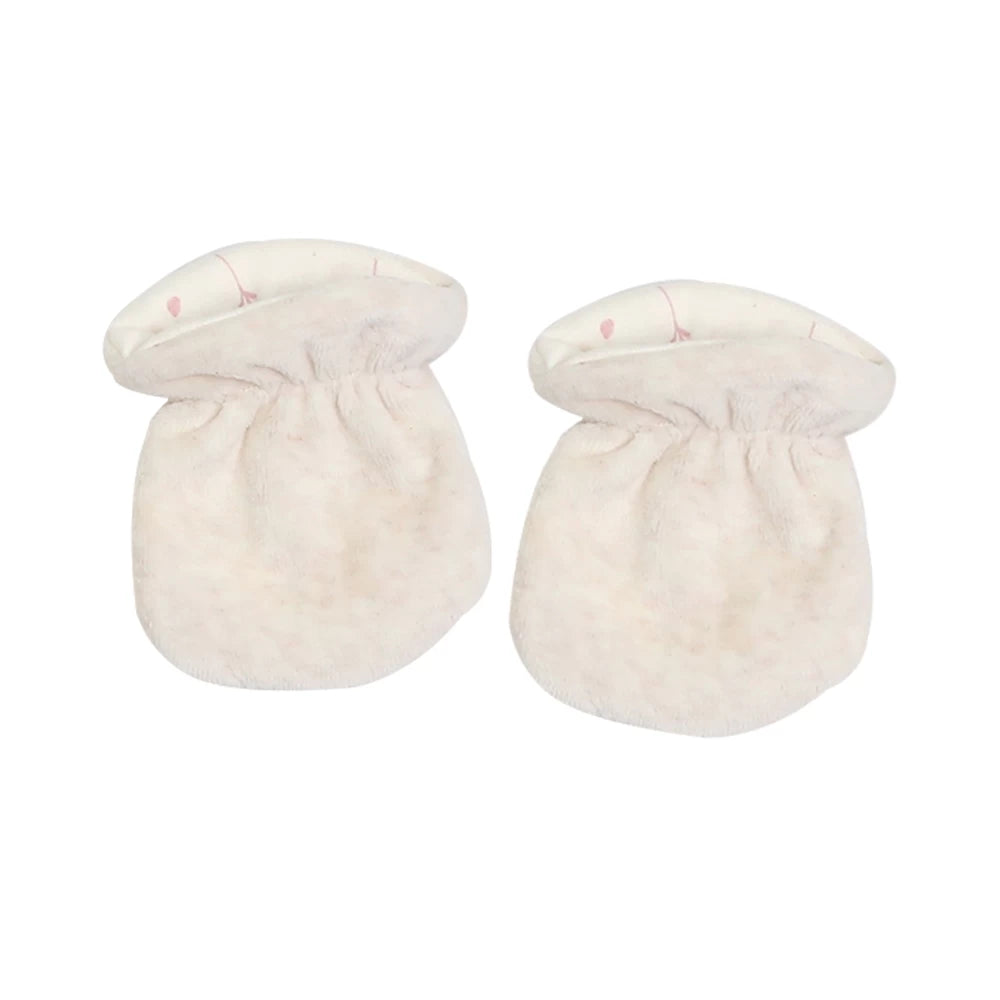 Kit naissance 6 pièces fille - Motif floral - 1 mois