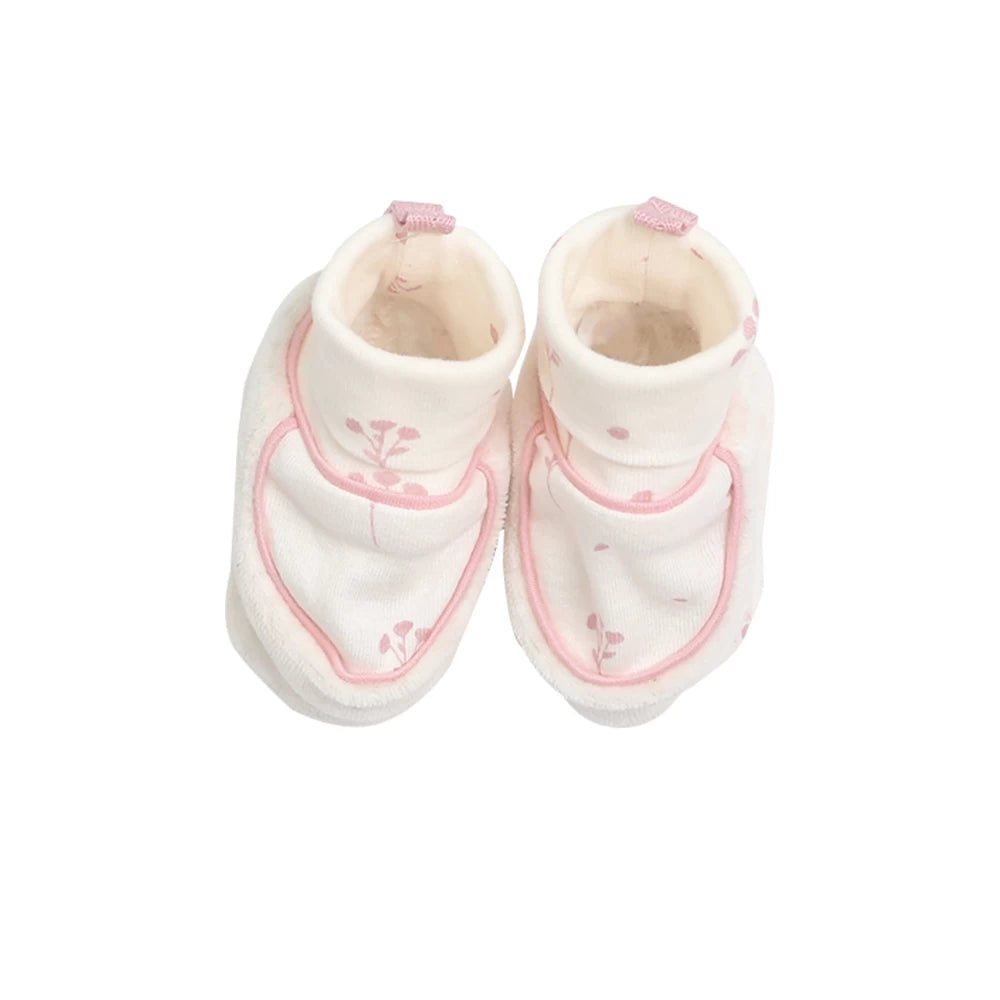 Kit naissance 6 pièces fille - Motif floral - 1 mois