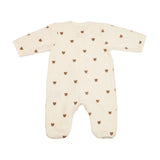 Kit naissance 6 pièces « Ours Moka » – Première tenue bébé – 1 mois TROIS KILOS SEPT