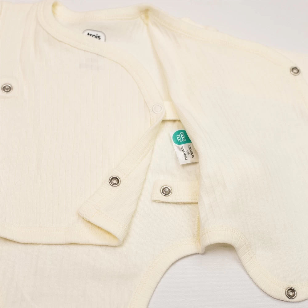 Kit naissance 6 pièces « Ours Moka » – Première tenue bébé – 1 mois TROIS KILOS SEPT
