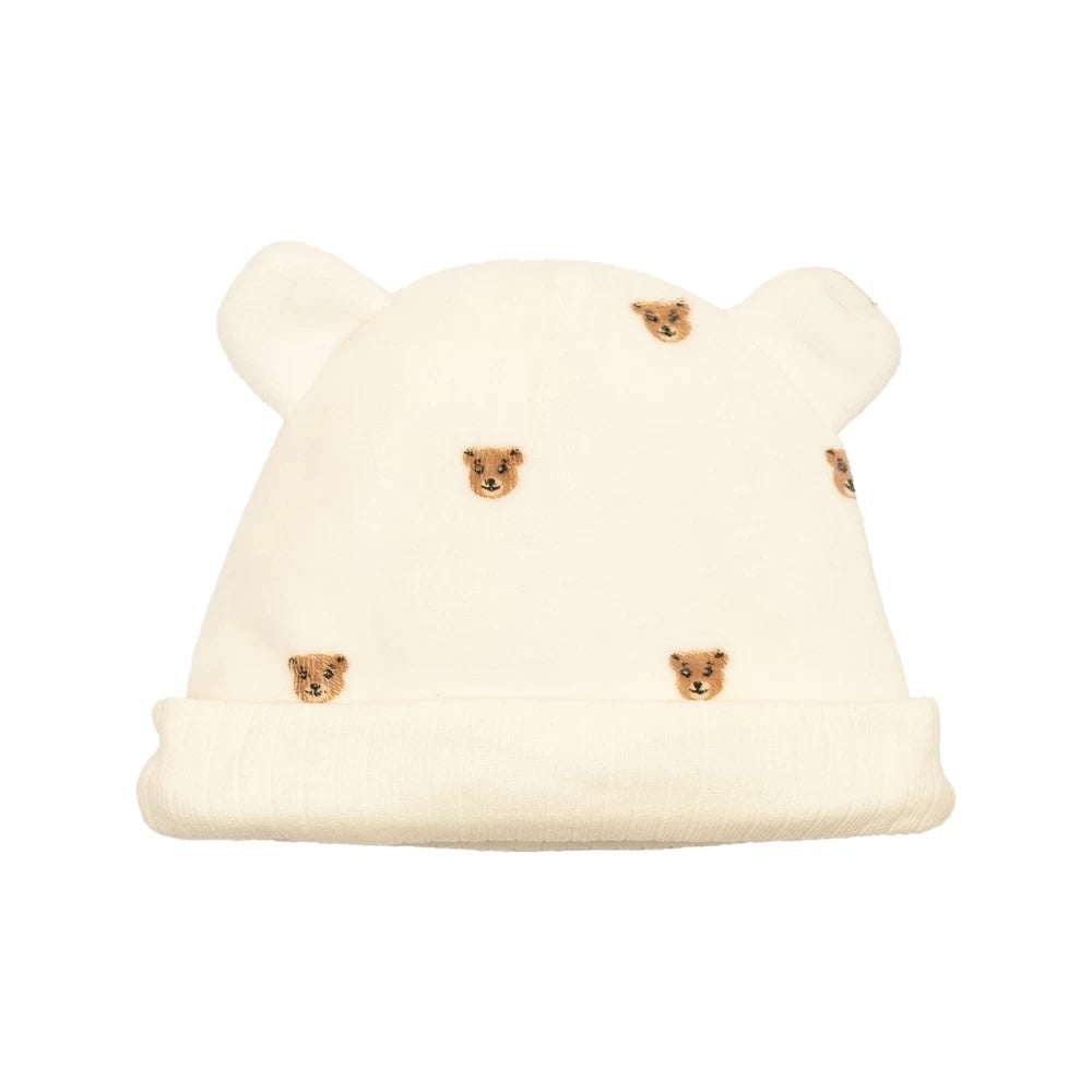 Kit naissance 6 pièces « Ours Moka » – Première tenue bébé – 1 mois TROIS KILOS SEPT
