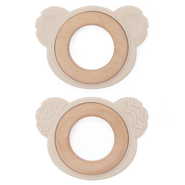 Anneau de dentition koala beige