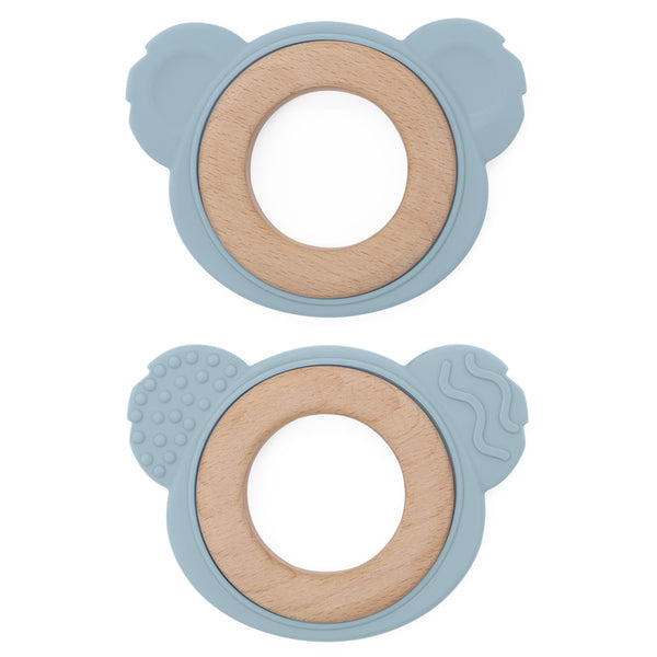 Anneau de dentition koala dusty blue
