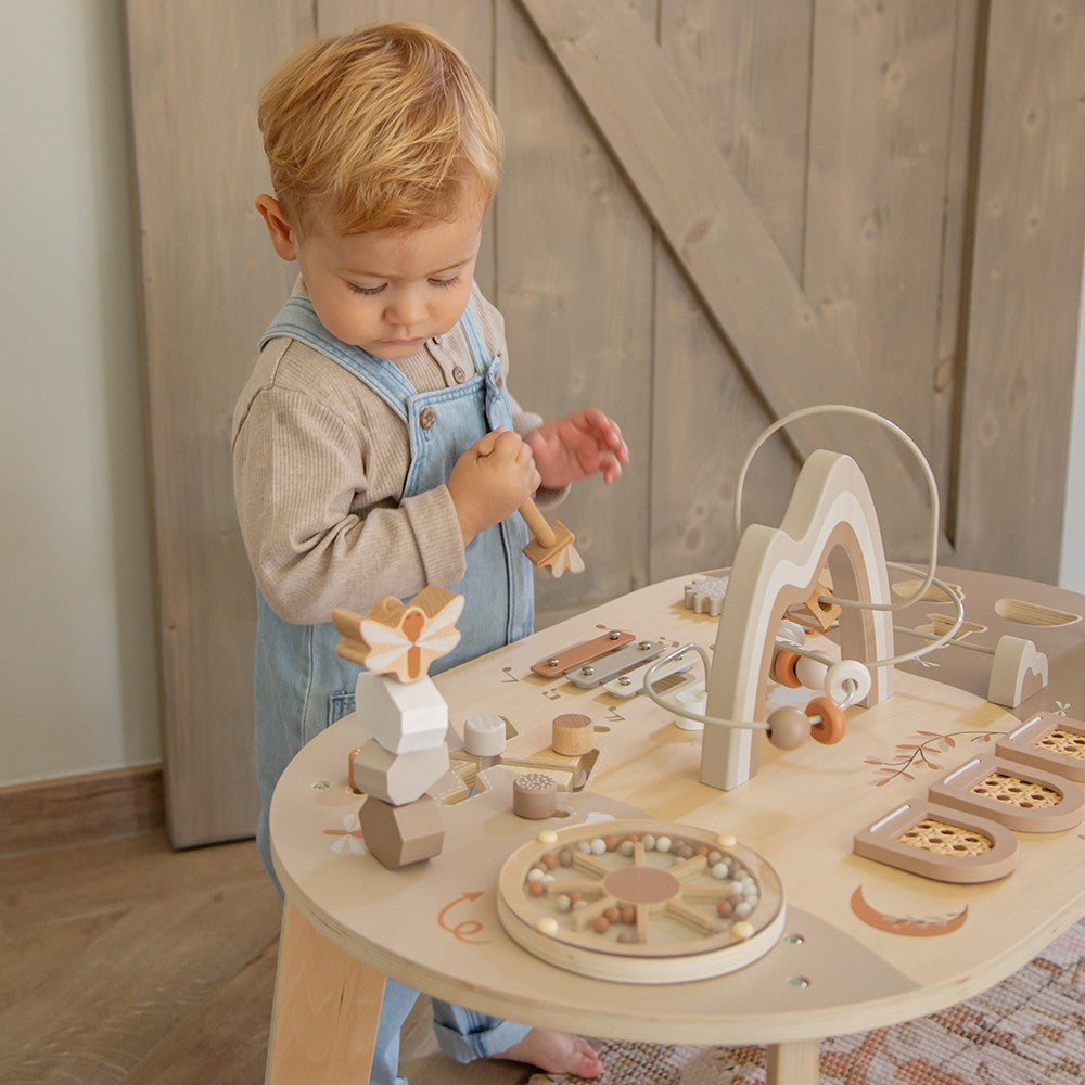 Table d’activités en bois - Nougat