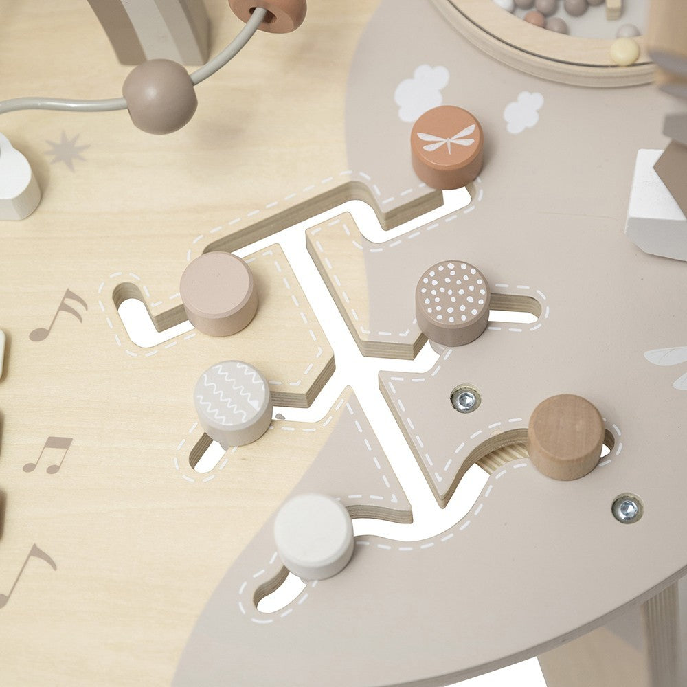 Table d’activités en bois - Nougat