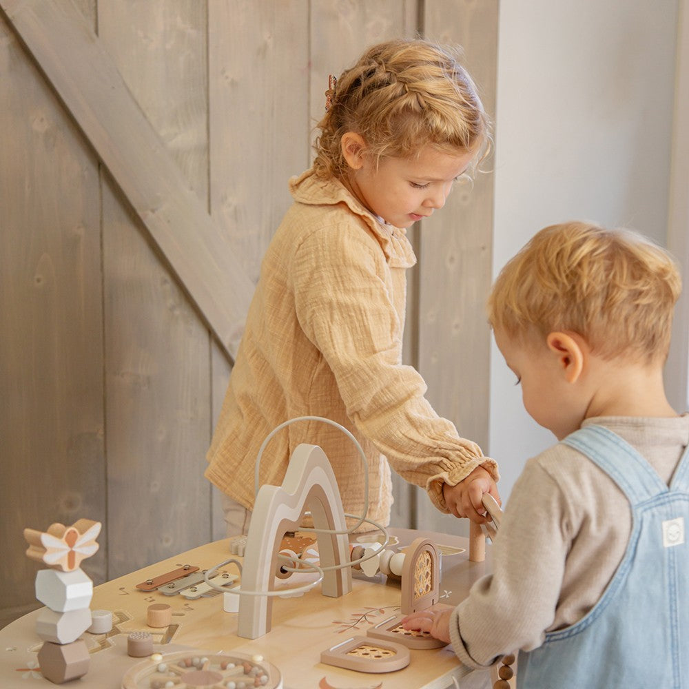 Table d’activités en bois - Nougat