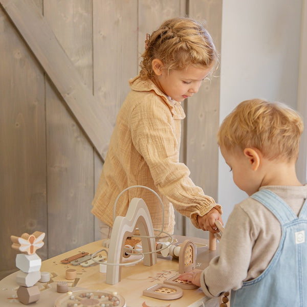 Table d’activités en bois - Nougat