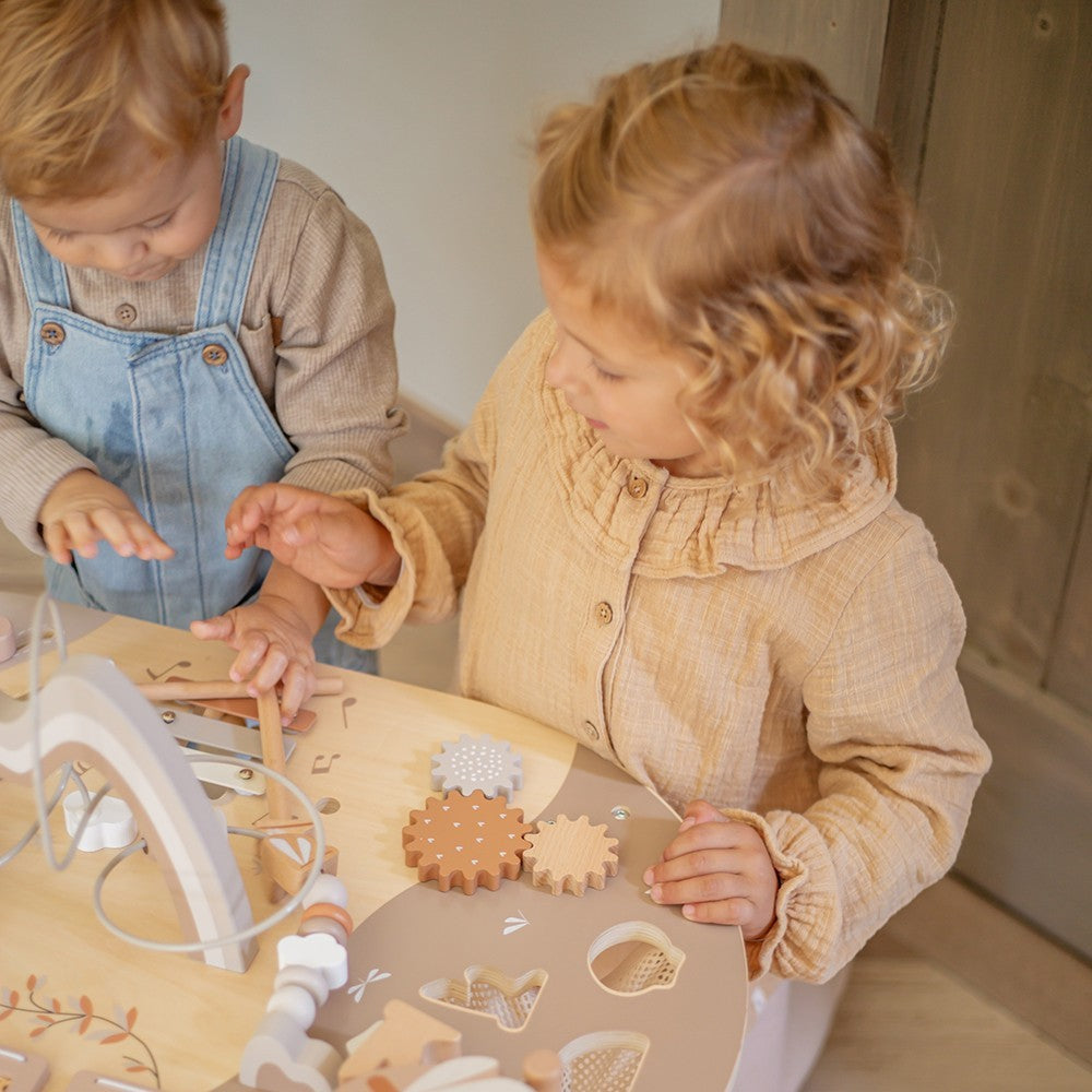 Table d’activités en bois - Nougat