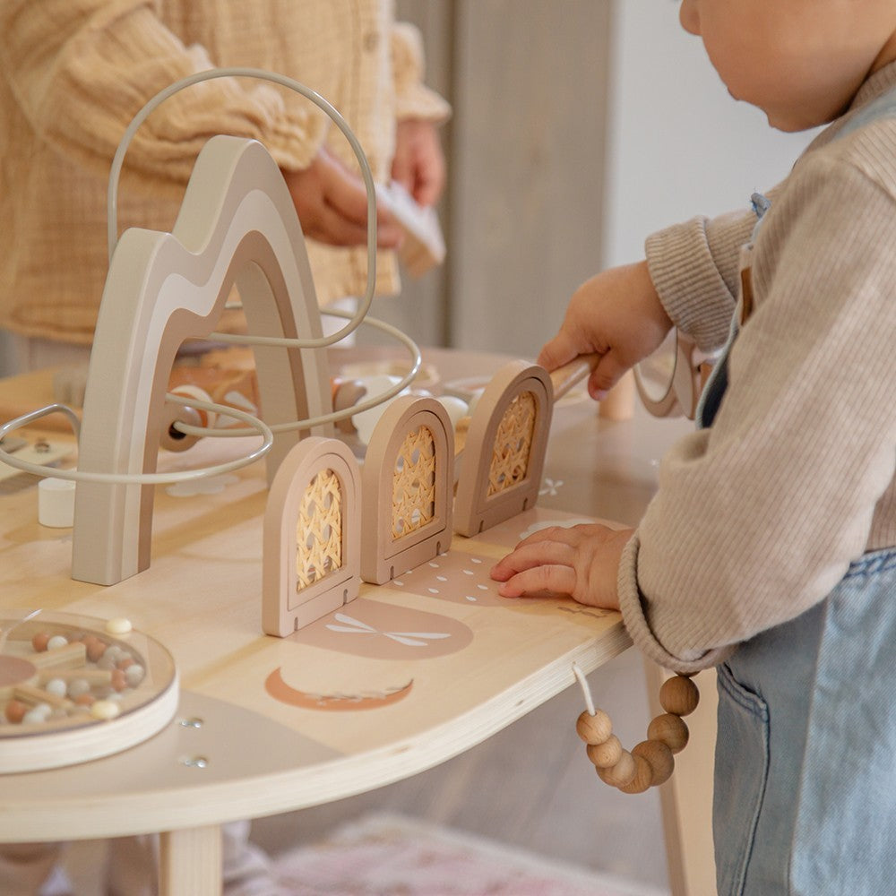 Table d’activités en bois - Nougat