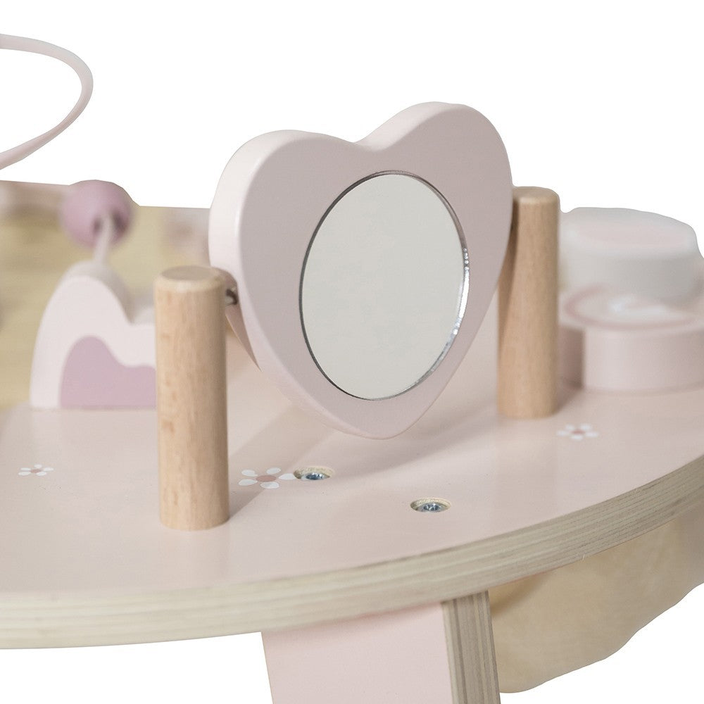Table d’activités en bois - Rose