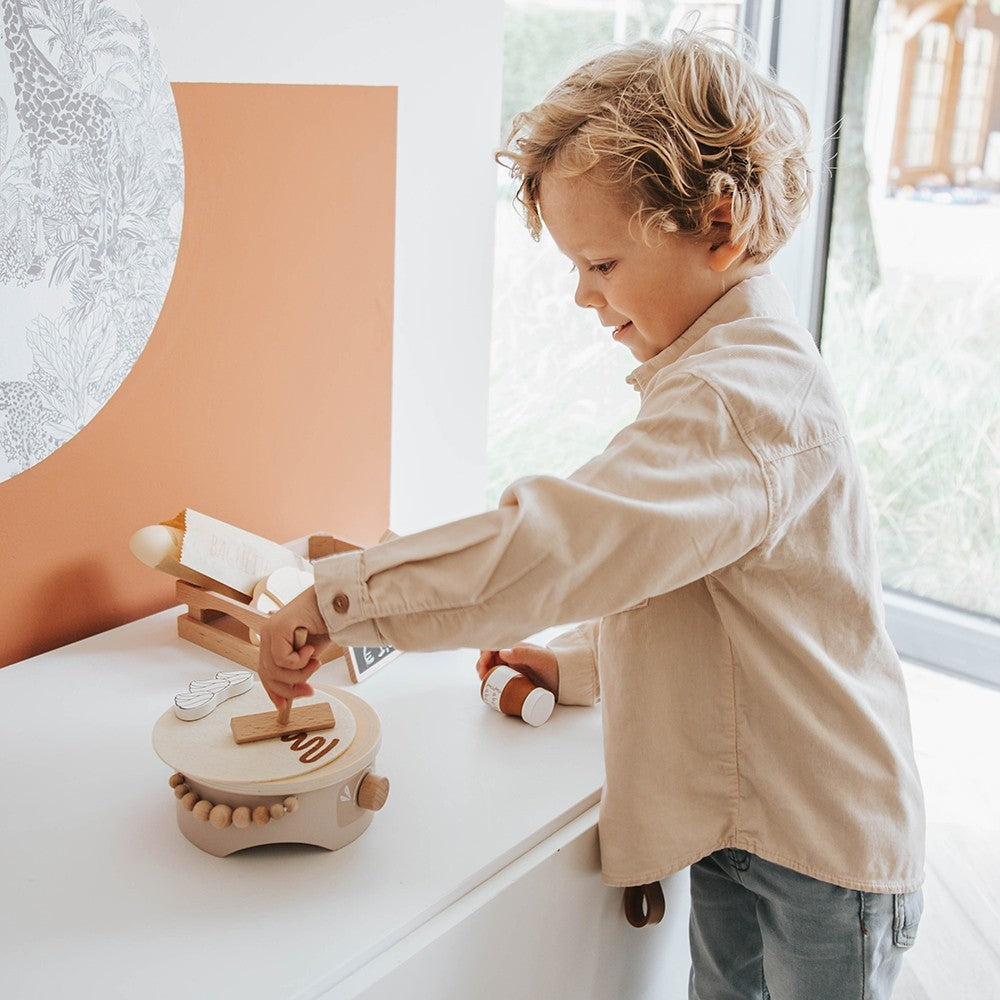 Crêpier en bois – Nougat