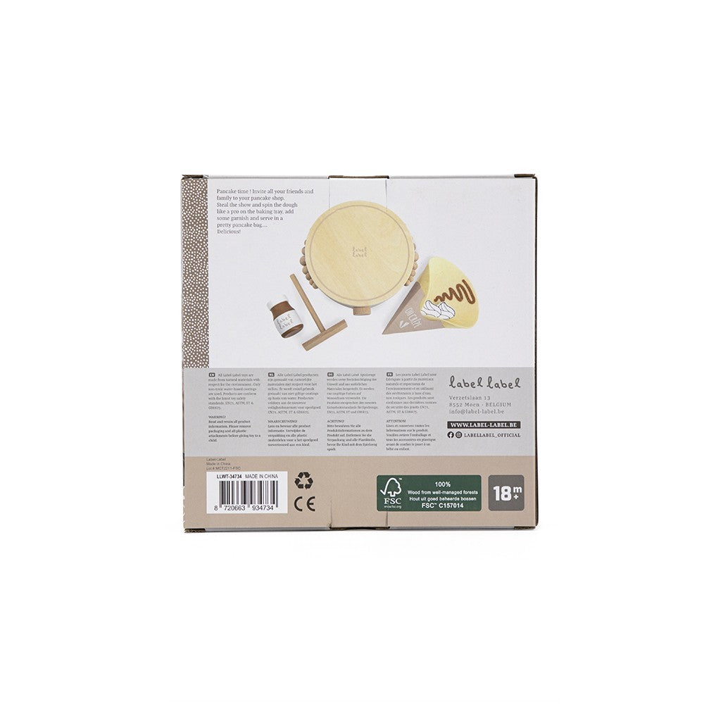 Crêpier en bois – Nougat