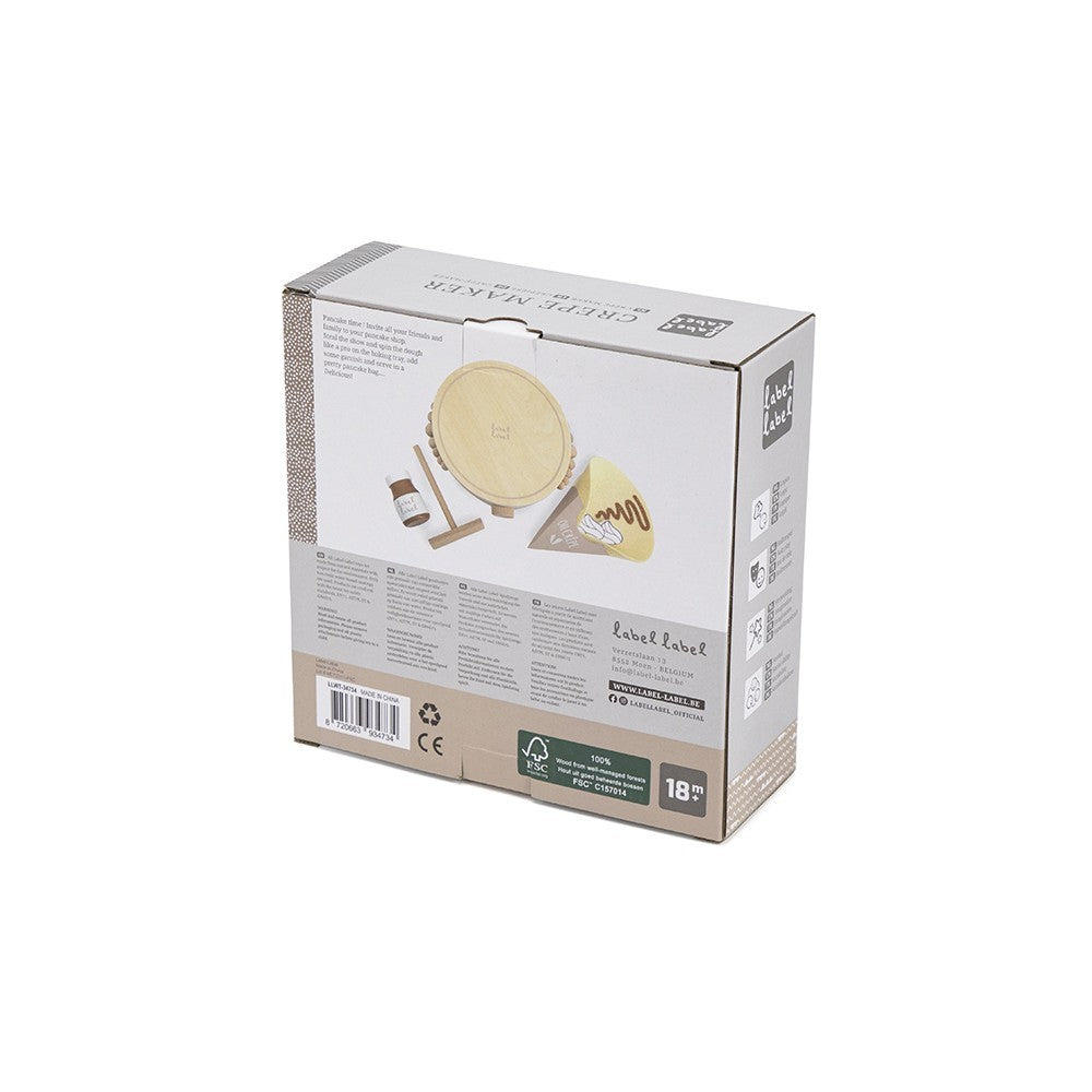 Crêpier en bois – Nougat