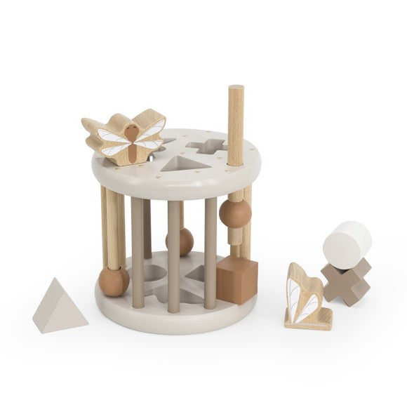 Roue trieur de formes en bois – Nougat