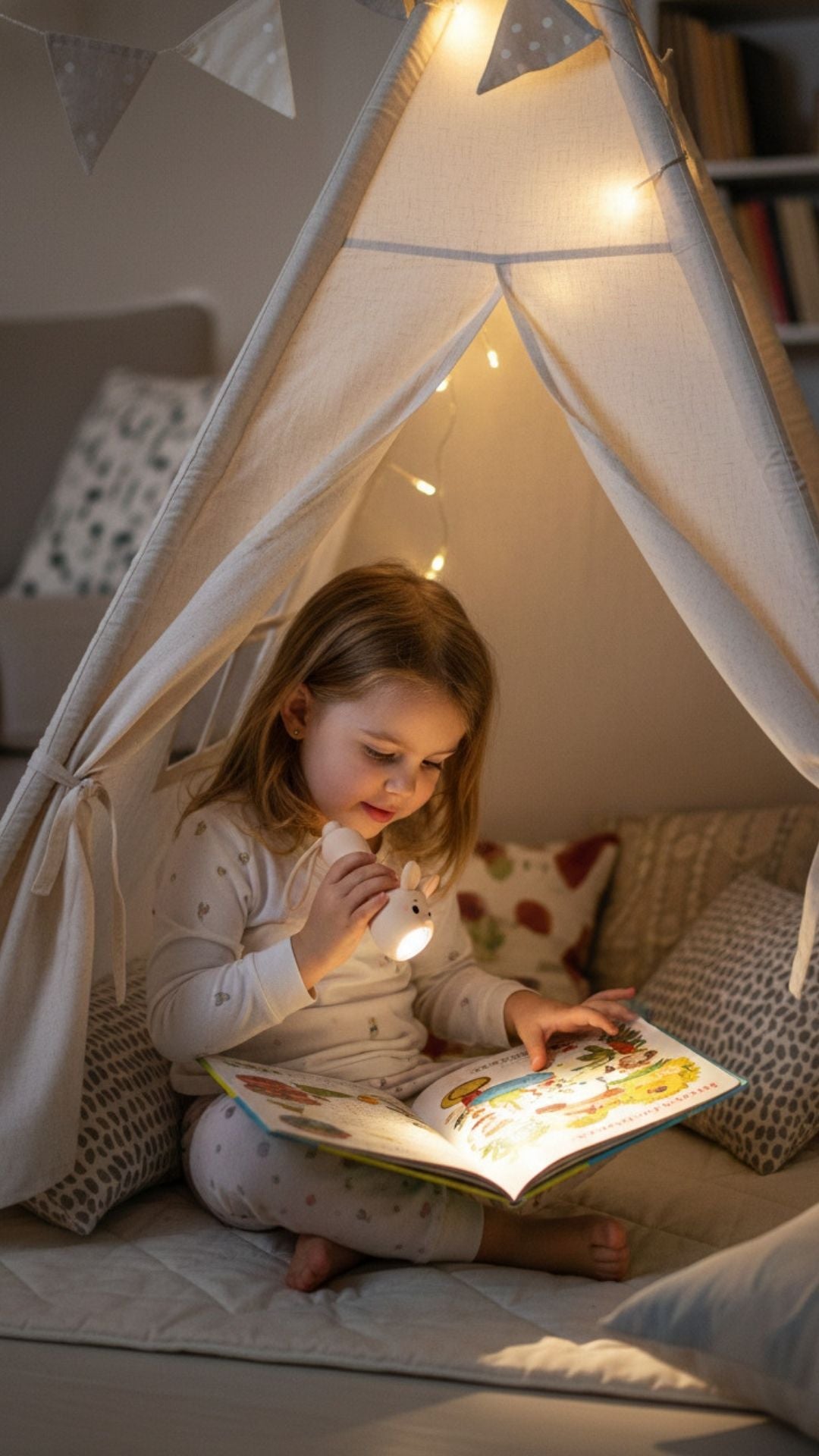 Lampe torche enfant lapin rechargeable