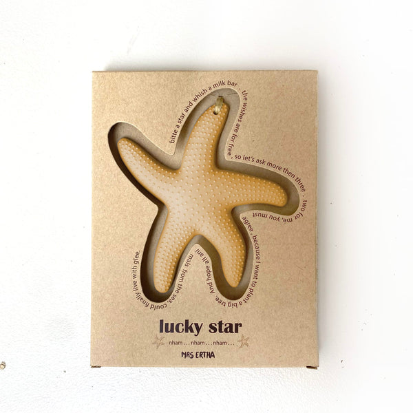 Anneau de Dentition Lucky Star – Silicone Médical 🌟Honey Mr