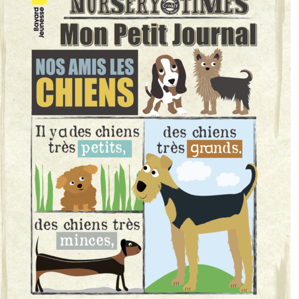 Crinkly Les Chiens : livre en tissu sensoriel dès 3 mois. Stimule motricité fine, éveil des sens et apprentissage du vocabulaire des chiens.