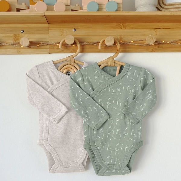 Lot de 2 Bodies Bébé – Épis de Blé