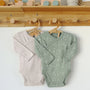 Lot de 2 Bodies Bébé – Épis de Blé