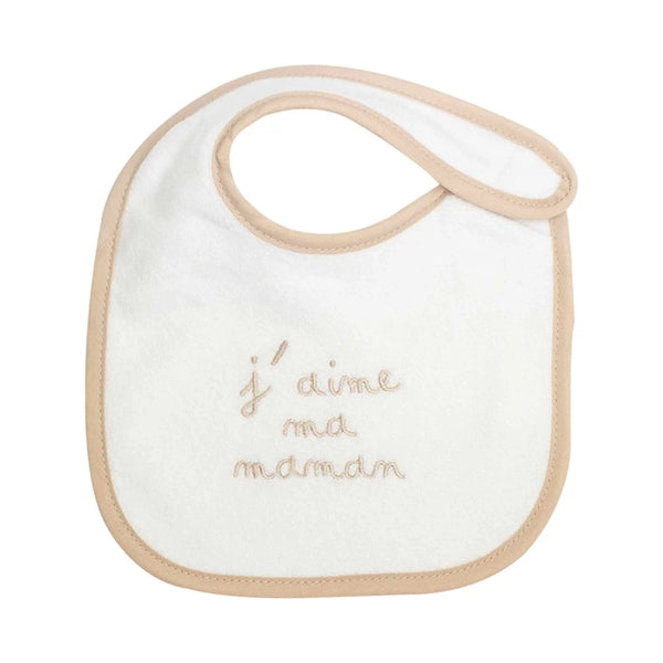 Lot de 6 bavoirs naissance brodés 0-4 mois
