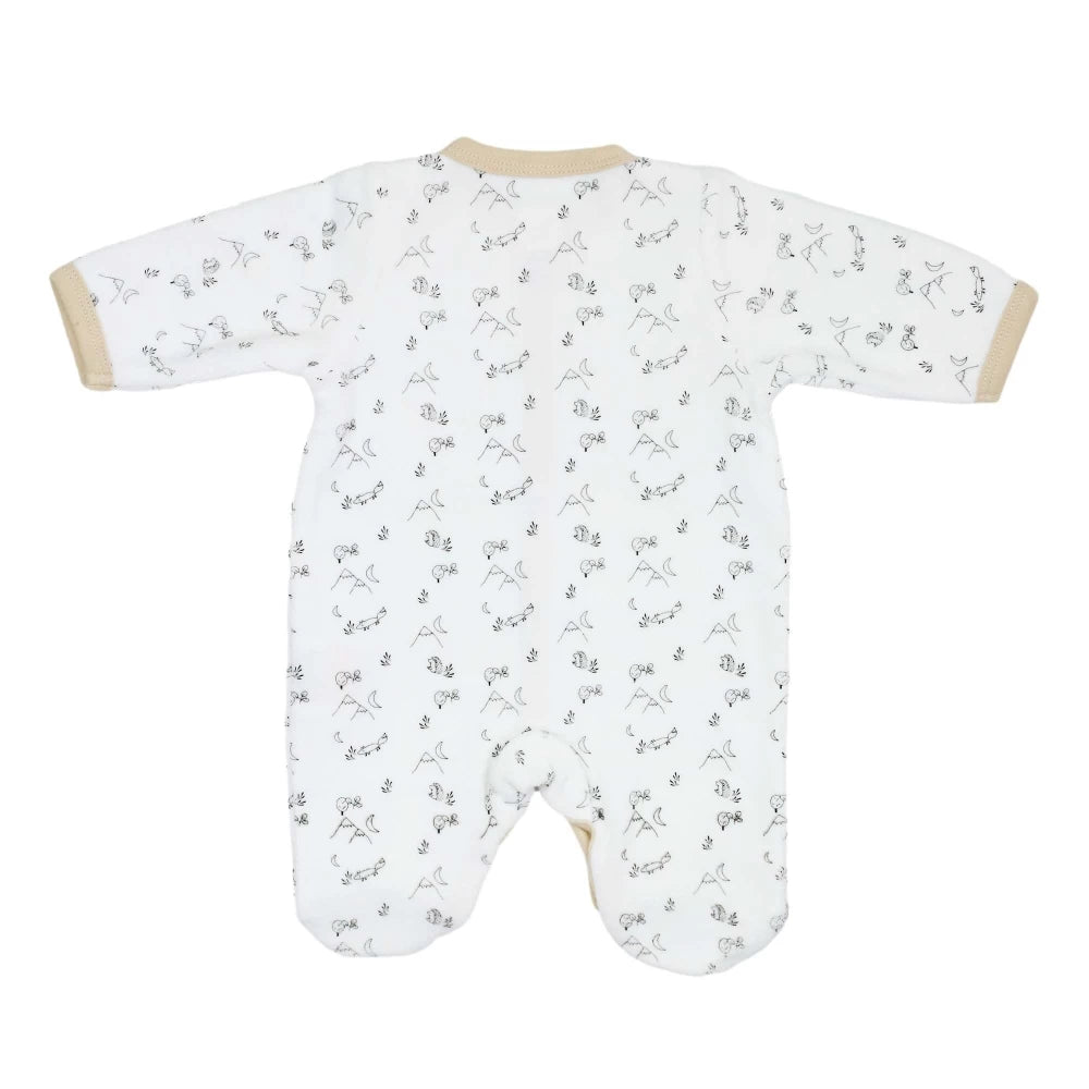 Lot pyjamas bébé - Montagnes & forêt - Petit coeur salé