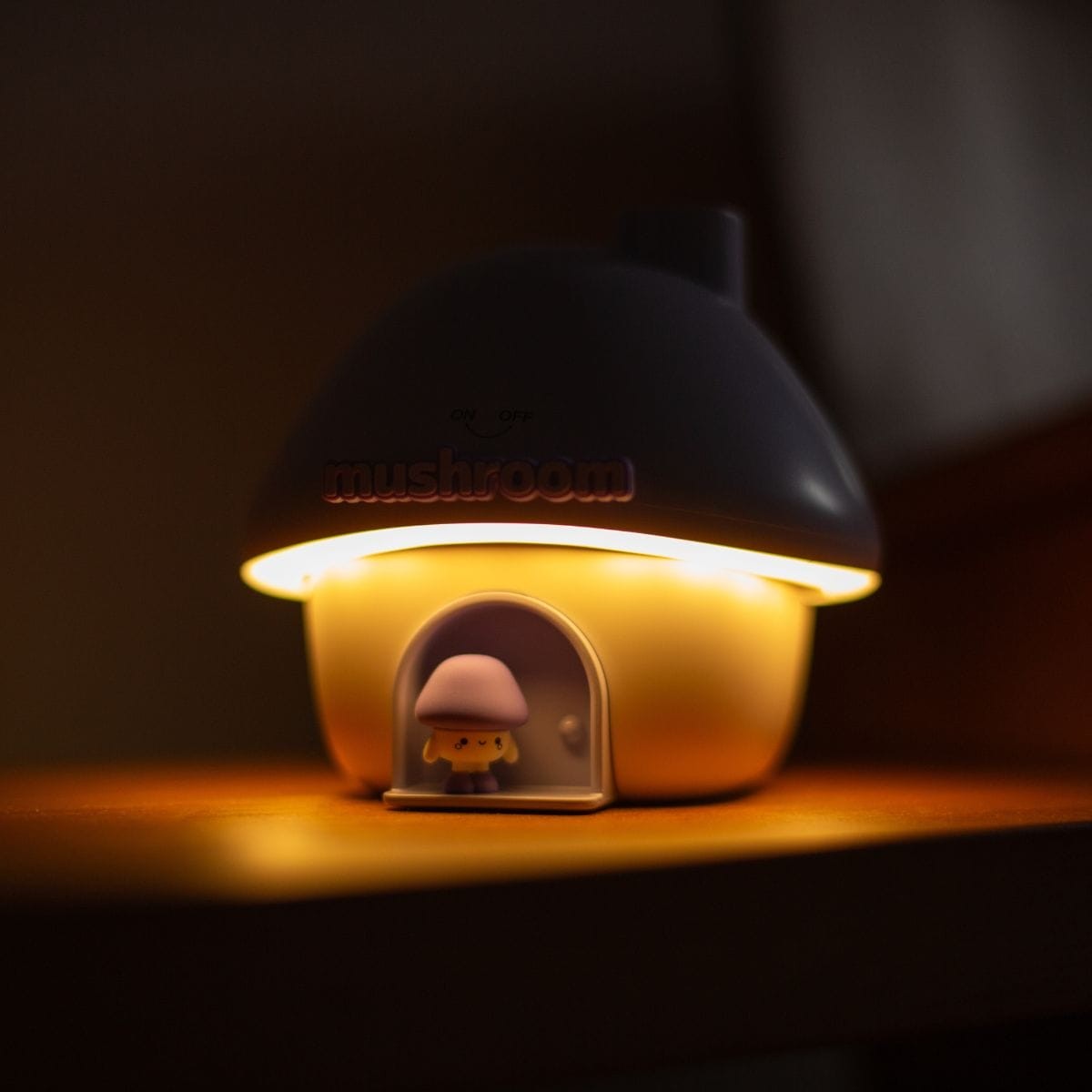 Humidificateur Mushroom House violet Mary's