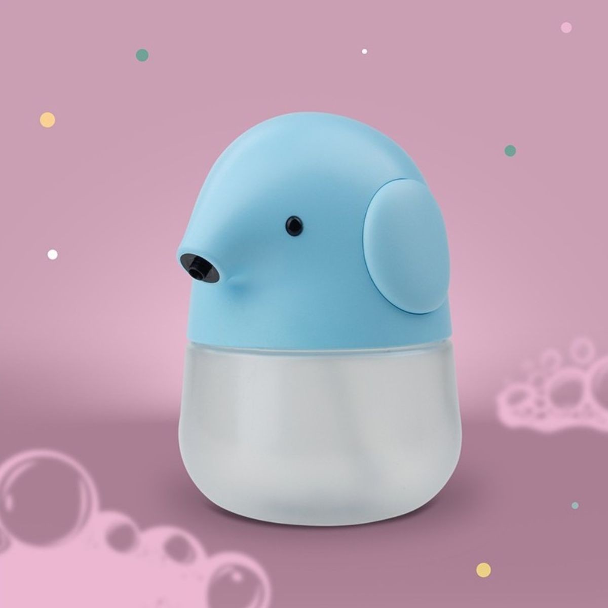 Distributeur automatique de savon Éléphant bleu Mary's