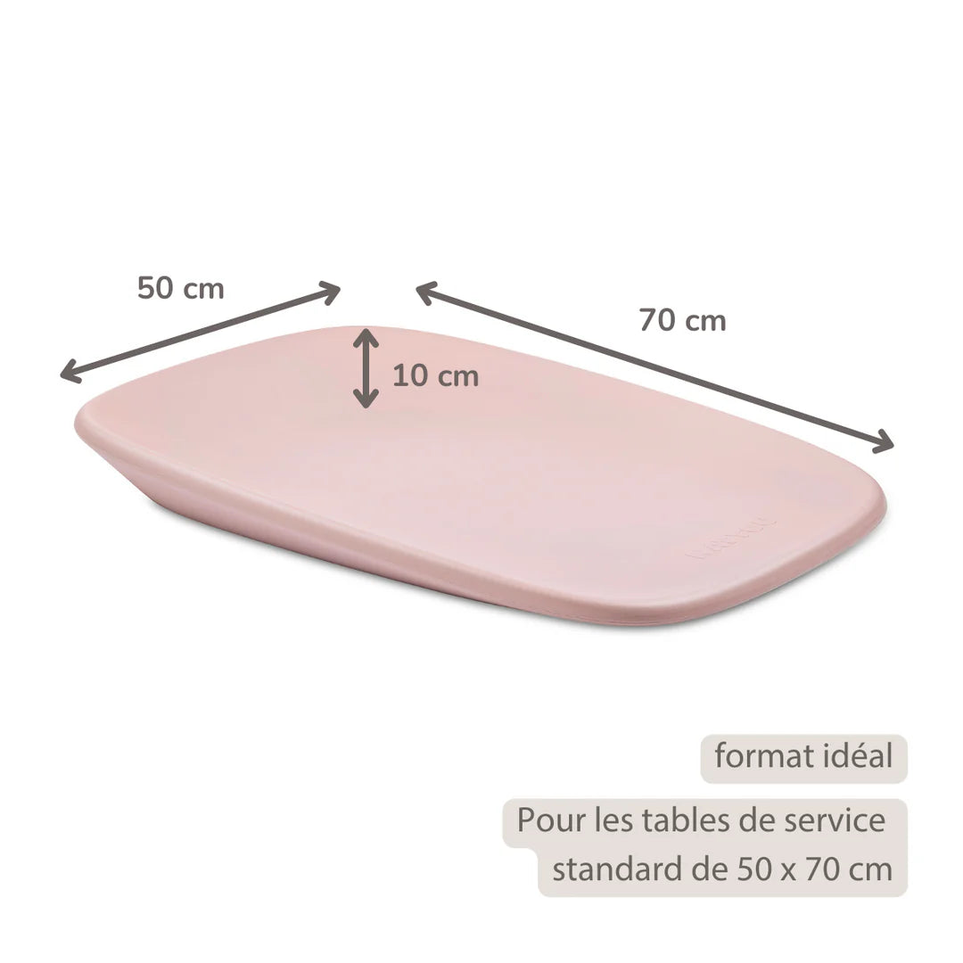 matelas à langer 70x50 rose
