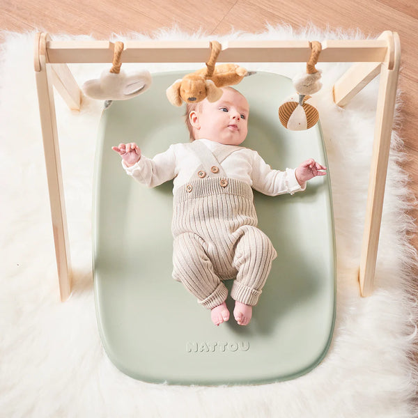 matelas à langer 70x50 vert