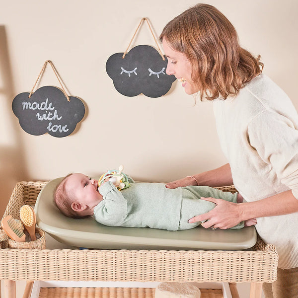 Matelas à langer 70x50 cm Softy Vert – sans housse