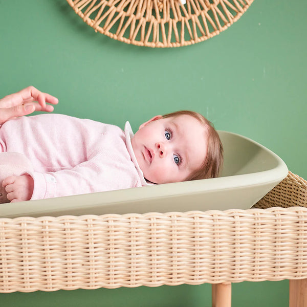 matelas à langer 70x50 vert