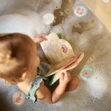 Jeu de bain memory kangourou pour bébé dès 18 mois. Cartes en mousse flottantes, éducatives et ludiques pour développer mémoire et concentration à l’heure du bain.