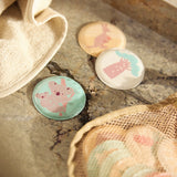 Jeu de bain memory kangourou pour bébé dès 18 mois. Cartes en mousse flottantes, éducatives et ludiques pour développer mémoire et concentration à l’heure du bain.