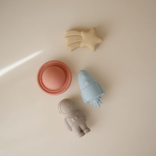 Set de bain 4 pièces – Space | Mushie