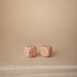 Dés balles pop-it sensorielle Blush / Shifting Sand mushie