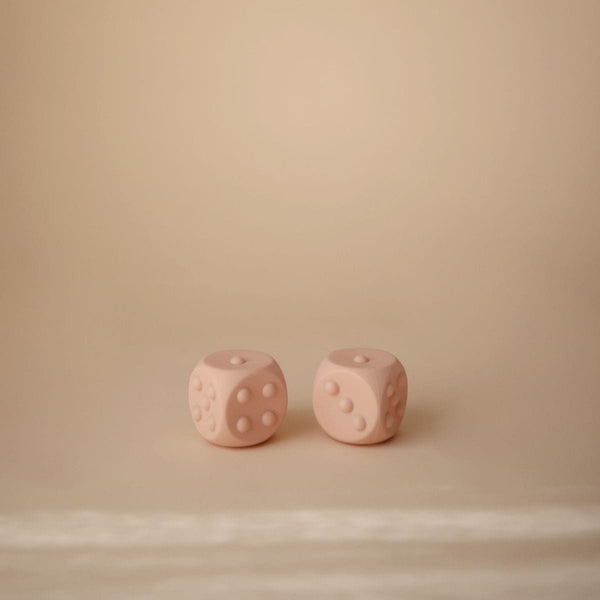 Dés balles pop-it sensorielle Blush / Shifting Sand mushie