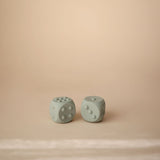 Dés balles pop-it sensorielle sable et vert mushie