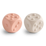 Dés balles pop-it sensorielle Blush / Shifting Sand mushie