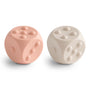 Dés balles pop-it sensorielle Blush / Shifting Sand mushie