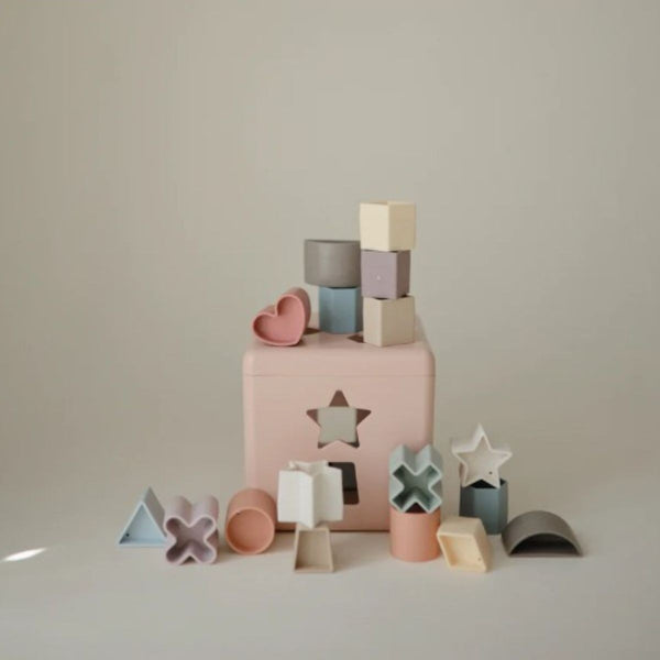 Boîte à Formes pastel mushie