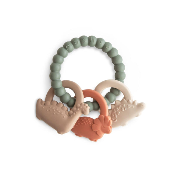 Anneau de dentition dino mushie