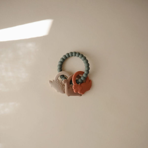 Anneau de dentition dino mushie