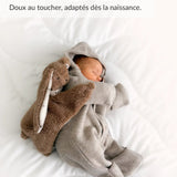Doudou bouillotte lesté Lapin écru myHummy myHummy