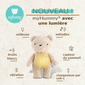 MyHummy Ourson beige 5en1 veilleuse MUHYMMY