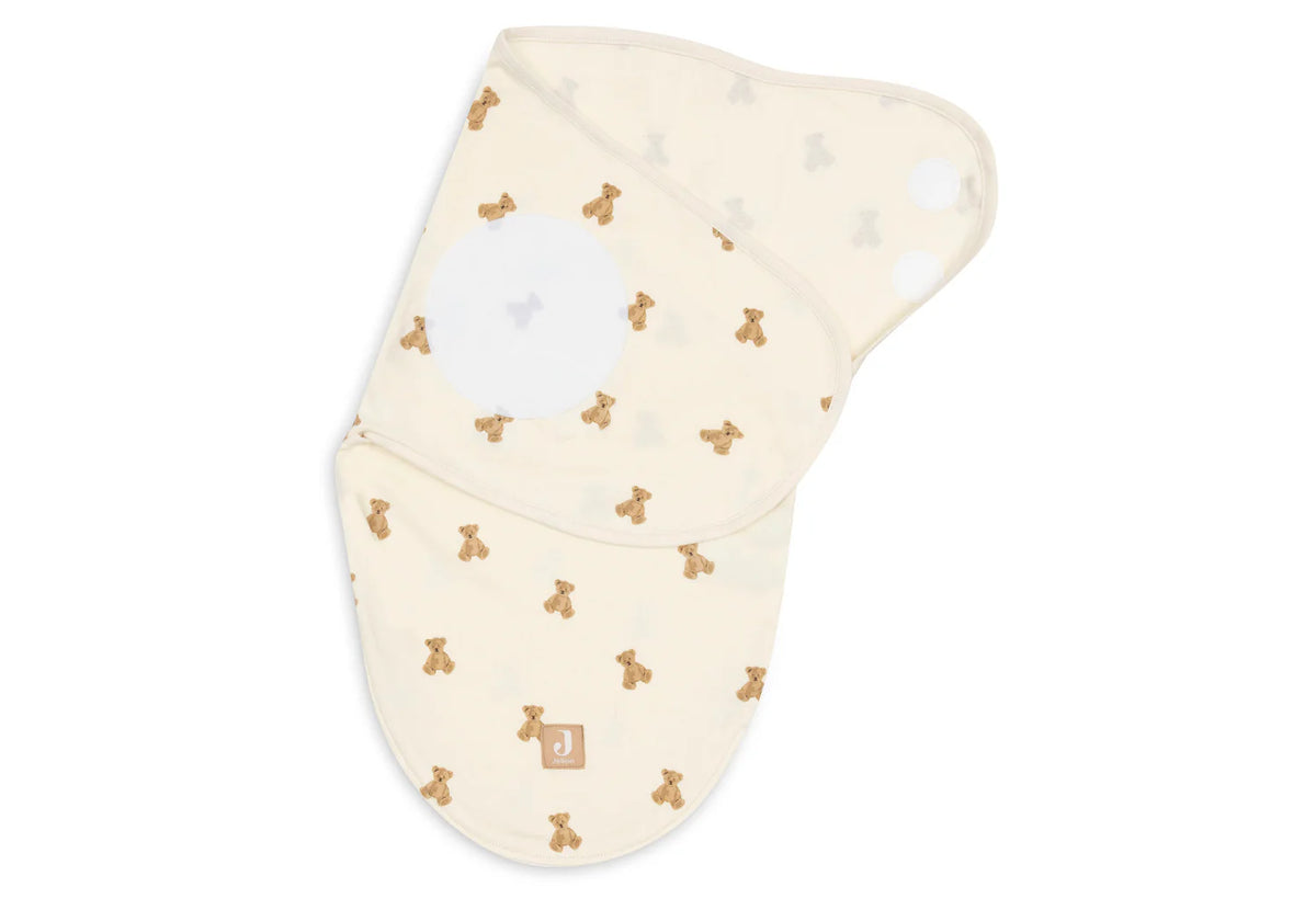 couverture d’emmaillotage bébé 0-3 mois - Teddy bear jollein 