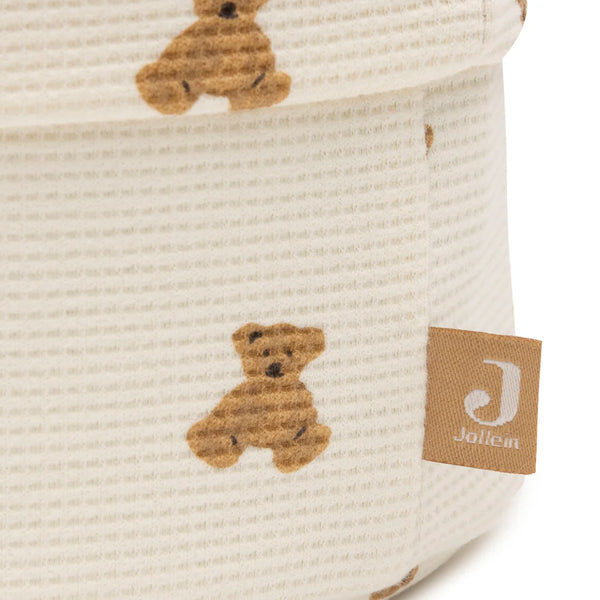 panier rangement bebe teddy bear jollein