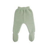 Pantalon naissance en maille olive TROIS KILOS SEPT