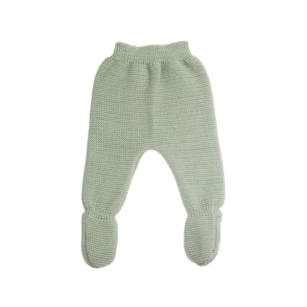 Pantalon naissance en maille olive TROIS KILOS SEPT