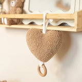 Peluche Musicale Cœur Björn – Teddy Moka & Tirette en Bois 🤎🎶 TROIS KILOS SEPT