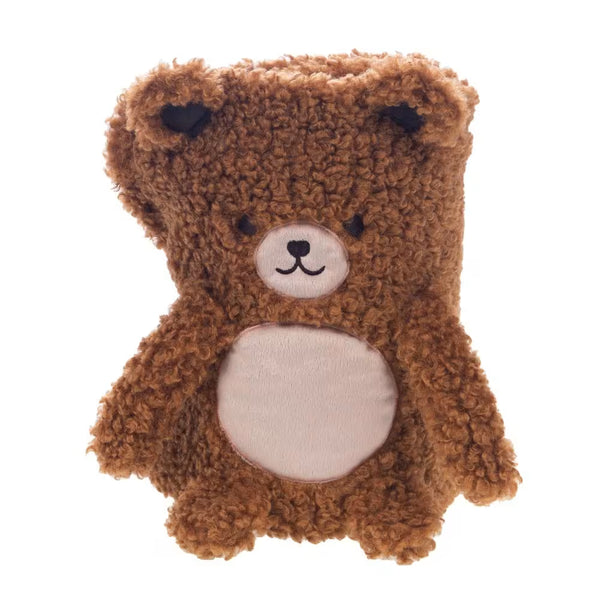 Plaid Gaston l'Ourson 100x75 cm Marron